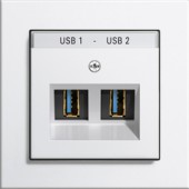 2 x USB 3.0 Typ A (Keystone)